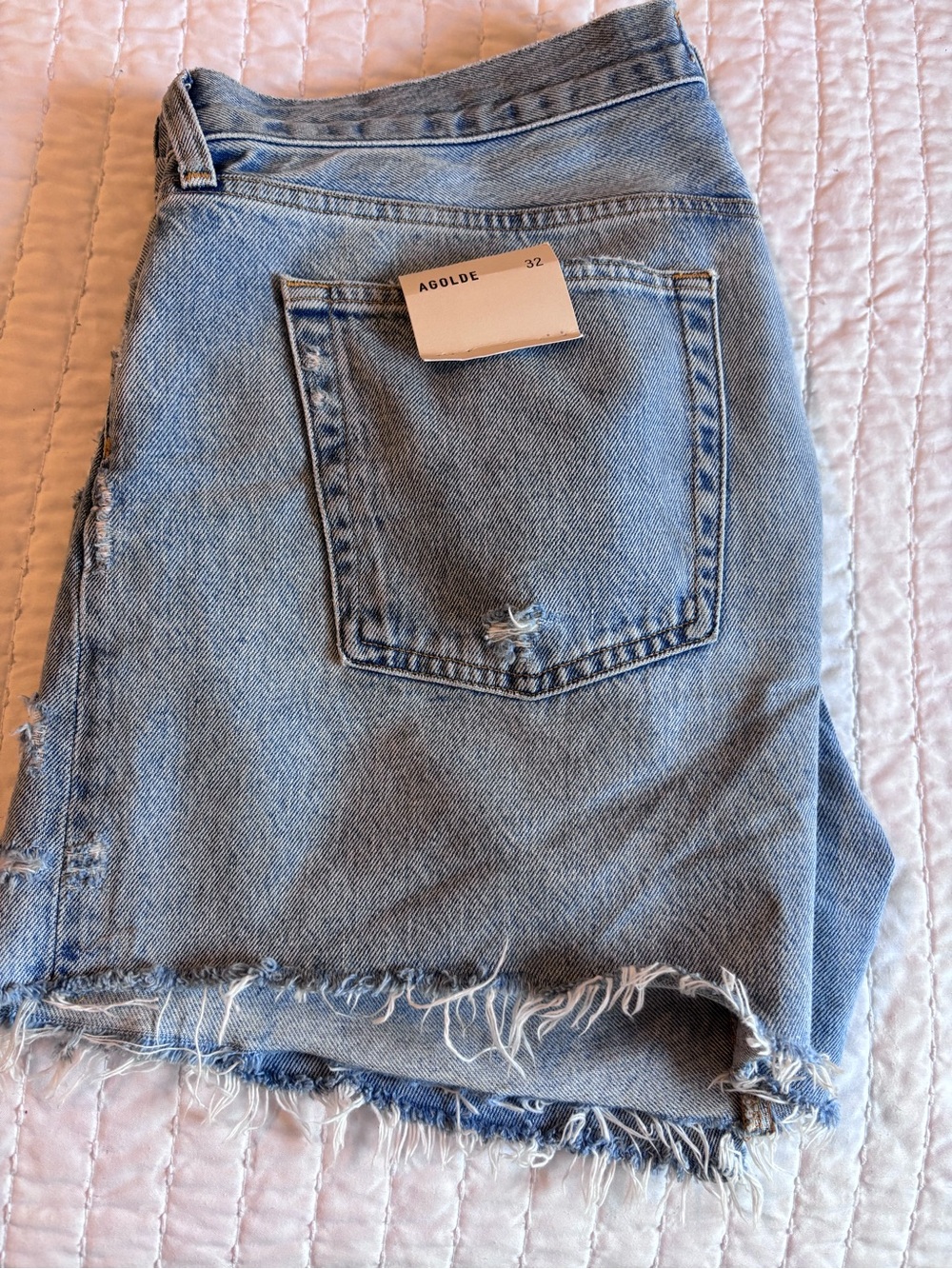 Agolde Parker Short Size 32/14 NWT